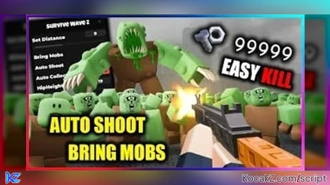 Auto Shoot Bring Mobs Auto Collect Tora IsMe OPEN SOURCE - Verified script for 100 Waves Later