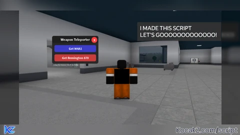 teleport weapon only M4A1 and Remington 870 guards base - Verified script for Prison Life
