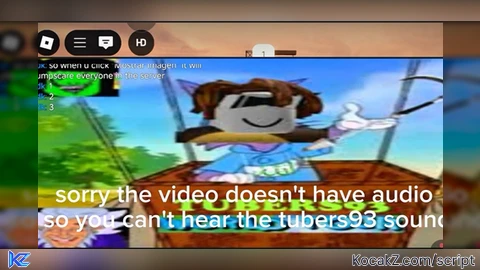 Tubers93 jumpscare - Verified script for Universal Script