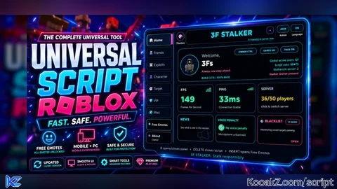 Universal Script 3F - Verified script for Universal Script