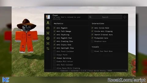 Codecoat - Verified script for Jailbreak