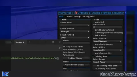 Muimi Hub Key Crack - Verified script for Anime Fighting Simulator X