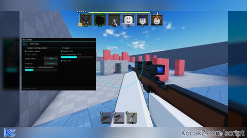 NickHub OP ESP AND AIMBOT WIH WALL CHECK ANTI BAN - Verified script for One Tap