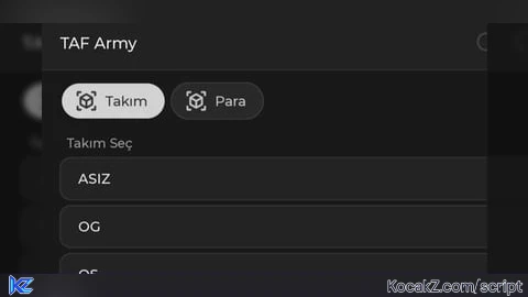 TAF - Verified script for Turkish Soldier Game