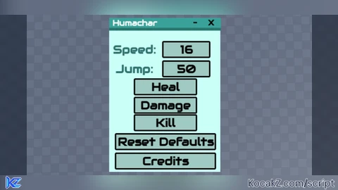 Humachar Humanoid Character Changer Tool - Verified script for Universal Script