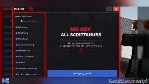 Hx2hub - Verified script for Universal Script
