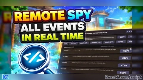 REMOTE SPY ALL EVENTS IN REAL TIME - Verified script for Universal Script
