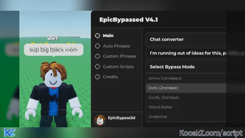 EpicBypassed V410 - Verified script for Universal Script