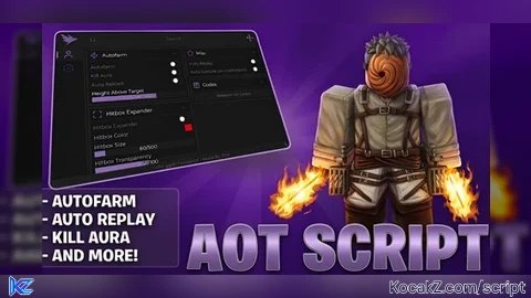 OP Autofarm Kill Aura Auto Reload n more - Verified script for Attack on Titan Revolution