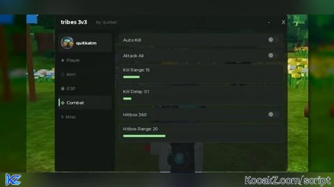QuitkatHub (Mobile Support) NO KEY - Verified script for Tribes 3v3