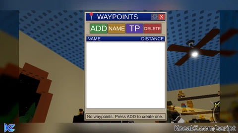 [V5] Waypoint System - Verified script for Universal Script