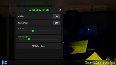 Aimbot by le4ek - Verified script for Universal Script