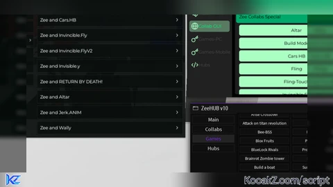 ZeeHub v11 NEW GUI NEW FUTURES KEYLESS MOBILE and PC SUPPOR - Verified script for Universal Script