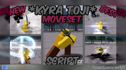 Kyra Toji Moveset - Verified script for The Strongest Battlegrounds