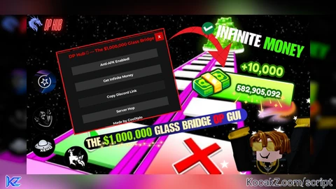 Ultimate DP HUB Script 2025 - Verified script for The $1,000,000 Glass Bridge