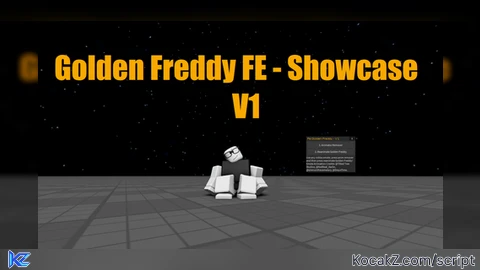 R15 Golden Freddy FE Gui - Verified script for Universal Script