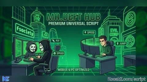 MR.DEFT HUB | Fly & Speed Script - Verified script for Universal Script