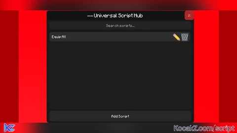 Universal Script Creator - Verified script for Universal Script