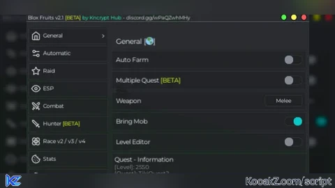 auto farm - Verified script for Blox Fruits