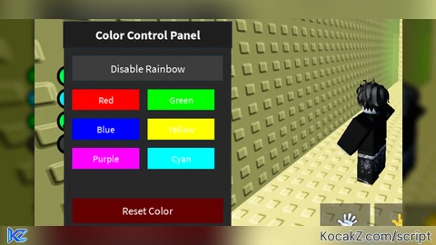 Rainbow Gui V1 - Verified script for Universal Script