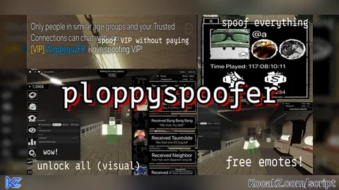 ploppyspoofer - Verified script for Forsaken