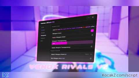 Venox ware Cracked - Verified script for RIVALS