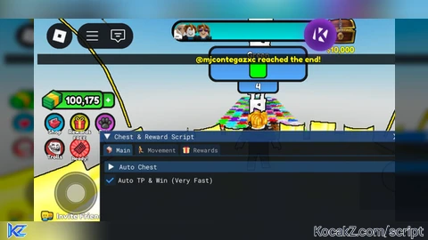 Color Block Bridge Script Auto Tp Chest - Verified script for Color Block Bridge!