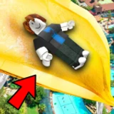 The Highest Ever Waterslide Obby