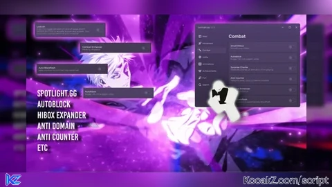 SpotlightGG KEYLESS JJS Scripthub 80 plus scripts - Verified script for Jujutsu Shenanigans