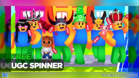 FREE UGC SPINNER SCRIPT - Verified script for FREE UGC SPINNER!