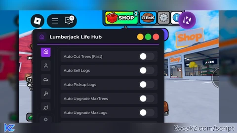 Script Keyless Auto Pickup And More - Verified script for Lumberjack Life 🪓🌲