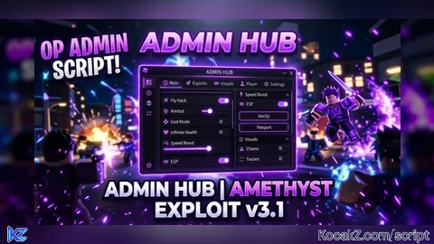 ADMIN HUB OP FEATURES - Verified script for Universal Script