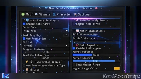 [FREE] Neo-Tennis Auto Play, Legit mode, Magnet... (etc)
