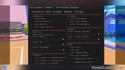 InfinityWare Reborn - Verified script for Universal Script