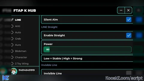 Ftap k hub - Verified script for Fling Things and People