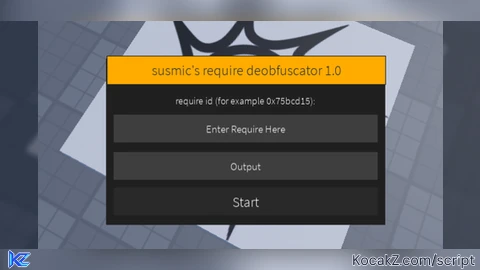 require id deobfuscator - Verified script for Universal Script