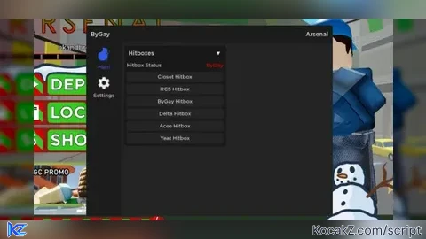 OP Script with Hitbox - Verified script for Arsenal