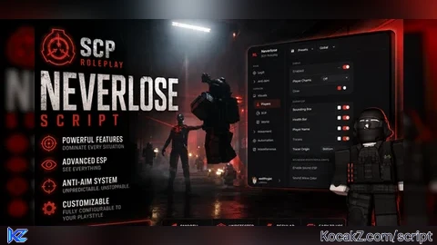 Neverlose SCP:Roleplay - Verified script for SCP: Roleplay
