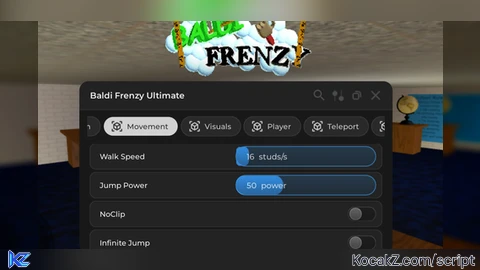 [FIX] OP Baldi's Frenzy script