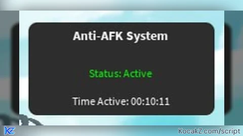 AntiAFK System SOLARA - Verified script for Universal Script