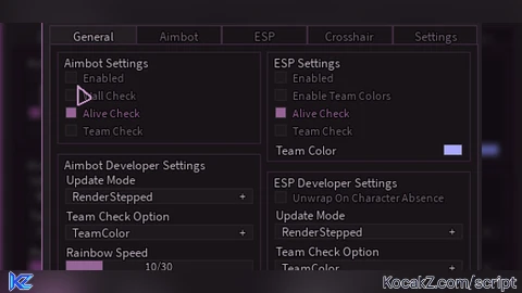 Aimbot and Esp - Verified script for Universal Script