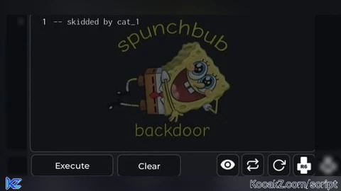 Spunchbub lua - Verified script for Universal Script