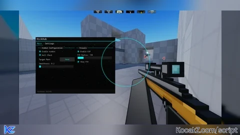 NickHub ESP AND AIMBOT WITH WALLCHECK ANTIBAN - Verified script for Flick