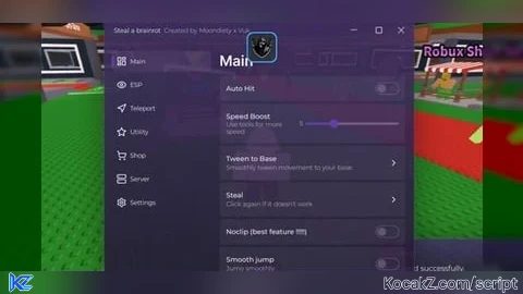 [UPDATED] Anti cheat Bypass, Teleports, fly and 36+ Features - Verified script for Steal a Brainrot