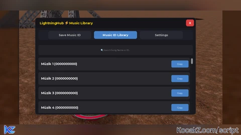 Music ID archive V5 - Verified script for Universal Script