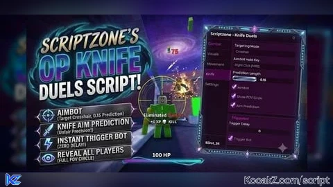 BEST  RAGE SCRIPT - Verified script for KNIFE DUELS