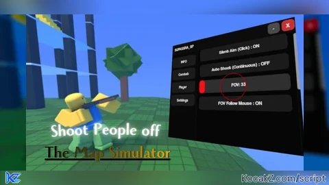 SHOOT PLAYER OFF A MAP SIMULATOR - Verified script for Shoot Players Off A Map Simulator