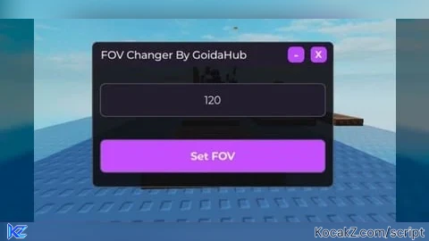 FOV Changer GoidaHub - Verified script for Universal Script