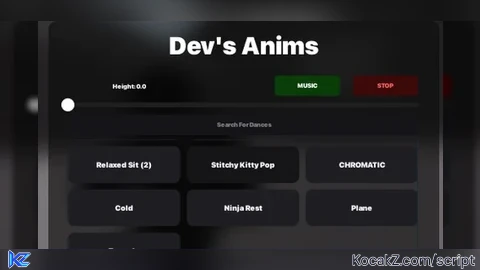 Aim's Anims - Verified script for Just a baseplate.