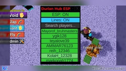 Durian hub ESP keyless - Verified script for Universal Script